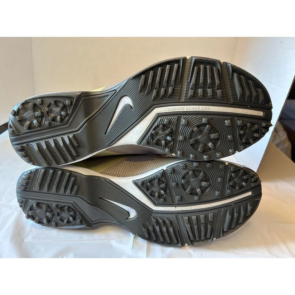 Nike Hyperfuse Women's‎ Golf Shoes LunarLon Size 9.5 Gray/Lime